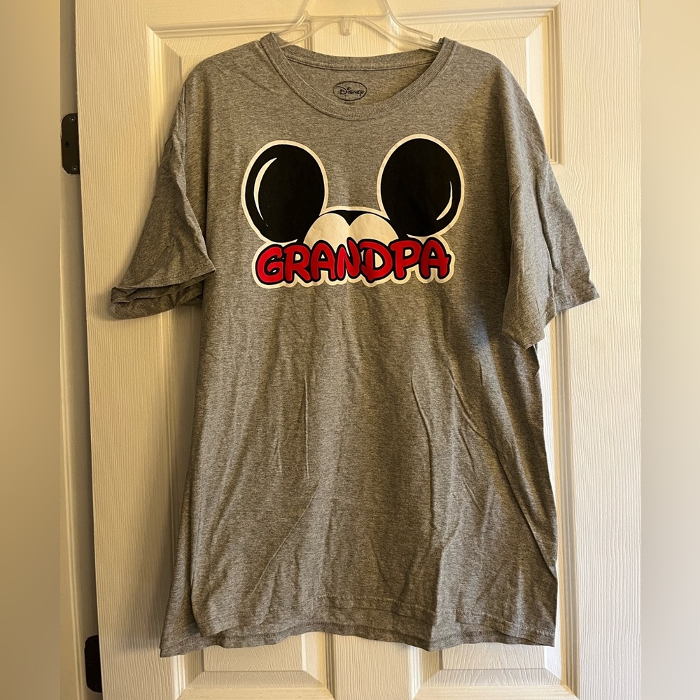 Disney Men’s Grandpa Mickey Ears Graphic T-shirt